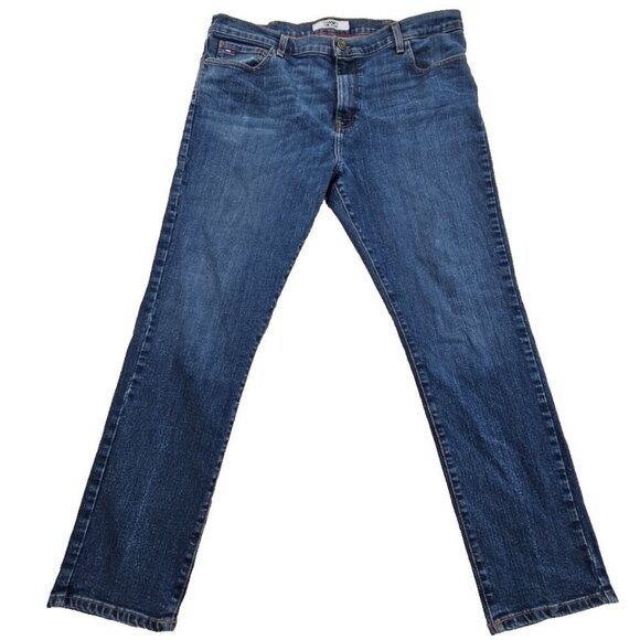 Tommy Hilfiger Tommy Jeans Men's Regular Tapered Jeans 40x30 Medium Wash EUC - Picture 1 of 13